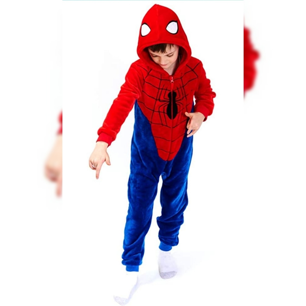 Spiderman Costume Onesie Pajama